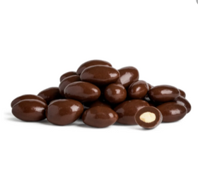 Almendras cubiertas en chocolate bitter / 63% cacao - Veganas
